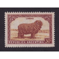 ARGENTINA 1935 GJ 788 ESTAMPILLA NUEVA MINT FILIGRANA LADO MAYOR U$ 1,95